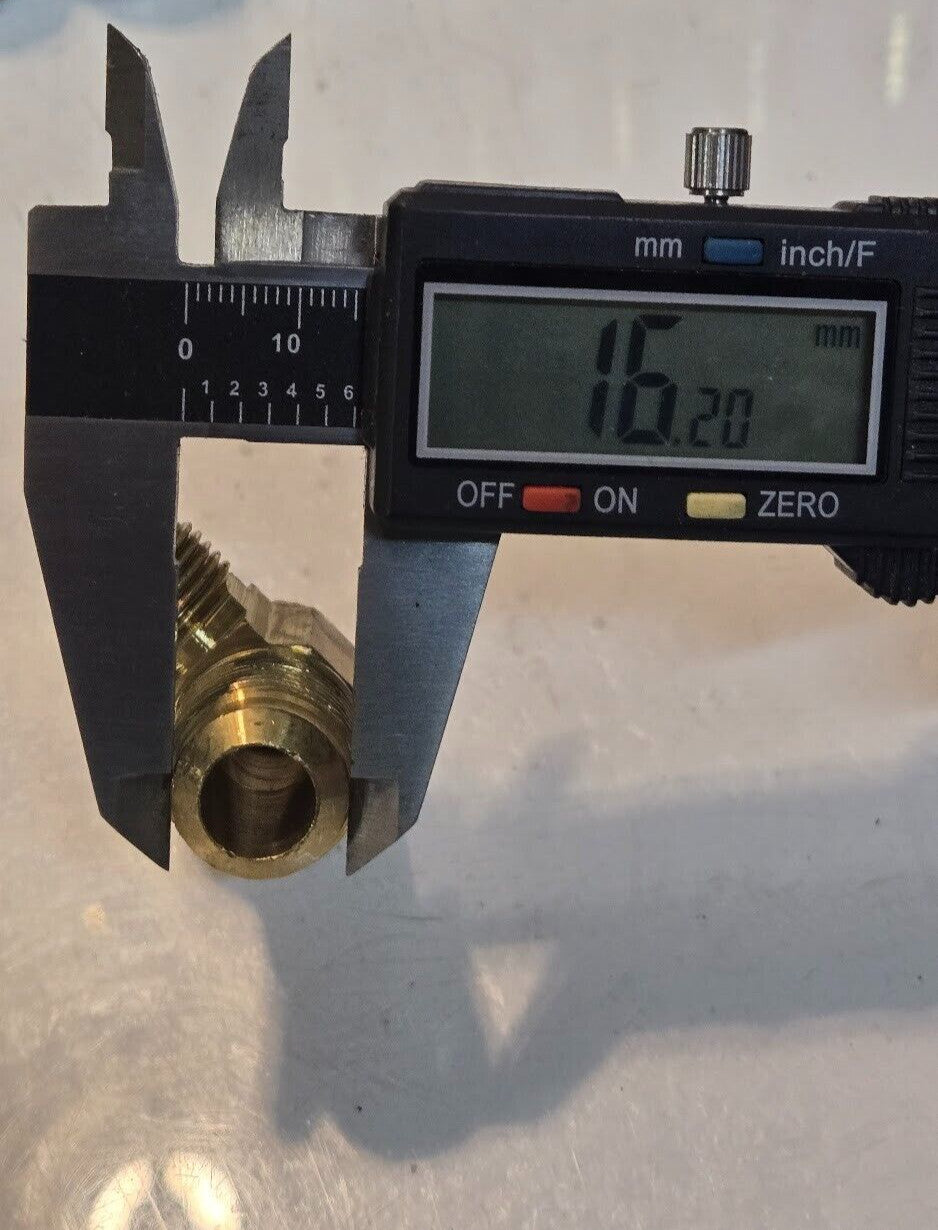 10 Quantity of BrassCraft 44-8-6-6 Flare Reducing Tees 1/2"x1/2"x3/8" (10 Qty)